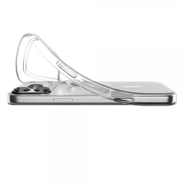 Spigen iPhone 17 Pro Deksel Liquid Crystal MagFit Clear White