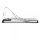 Spigen iPhone 17 Pro Deksel Liquid Crystal MagFit Clear White