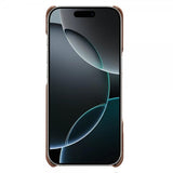 iPhone 17 Pro Deksel med To Kortlommer Mørkebrun