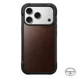 Nomad iPhone 17 Pro Deksel Modern Leather Case Horween Rustic Brown