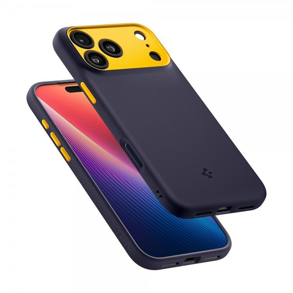 Spigen iPhone 17 Pro Deksel Nano Pop MagFit Blueberry Navy
