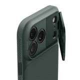 Spigen iPhone 17 Pro Deksel Optik Armor MagFit Abyss Green