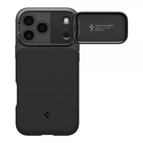 Spigen iPhone 17 Pro Deksel Optik Armor MagFit Svart