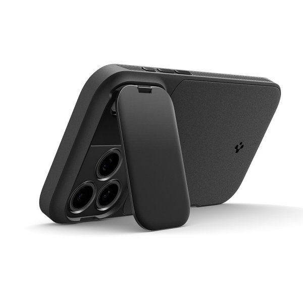 Spigen iPhone 17 Pro Deksel Optik Armor MagFit Svart