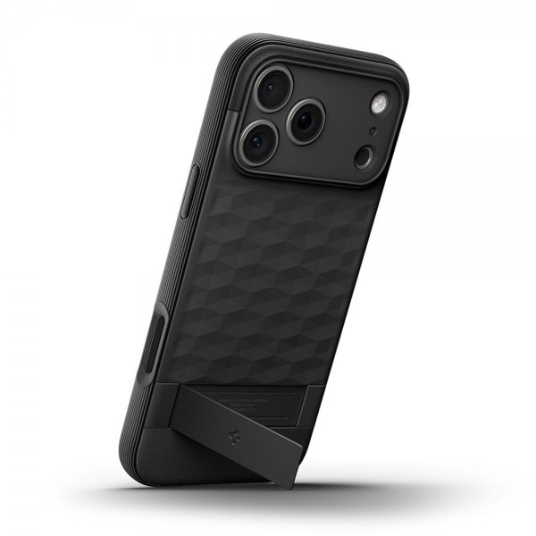 Spigen iPhone 17 Pro Deksel Parallax S MagFit Matte Black