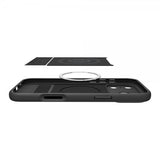 Spigen iPhone 17 Pro Deksel Parallax S MagFit Matte Black