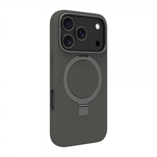 dbramante1928 iPhone 17 Pro Deksel Roskilde MagSafe Kickstand ICON Forest Shadow
