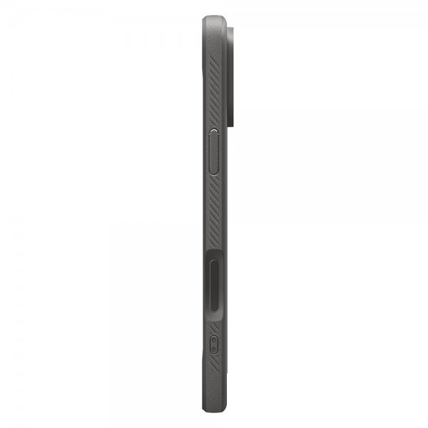Spigen iPhone 17 Pro Deksel Rugged Armor MagFit Grå