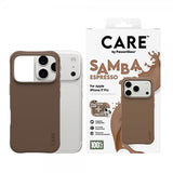 CARE by PanzerGlass iPhone 17 Pro Deksel Samba MagSafe Espresso