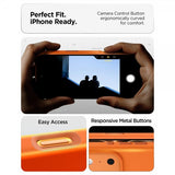 Spigen iPhone 17 Pro Deksel Silicone Fit MagFit Cosmic Orange