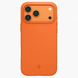 Spigen iPhone 17 Pro Deksel Silicone Fit MagFit Cosmic Orange