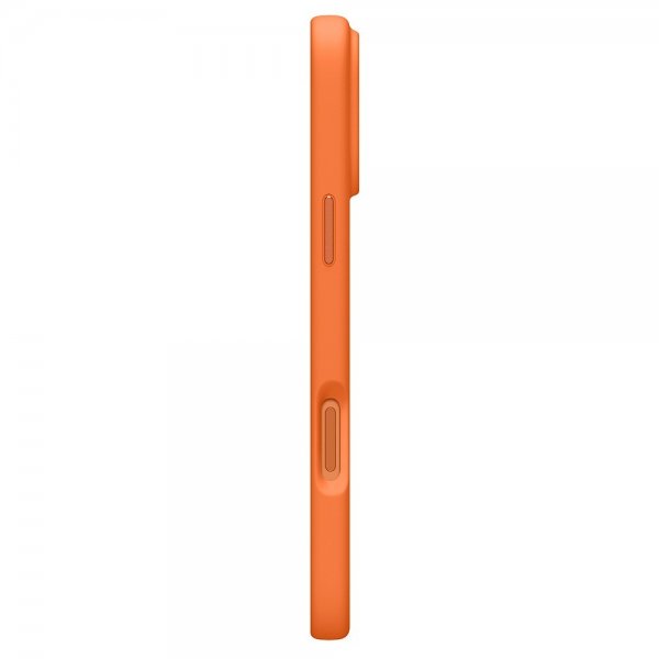 Spigen iPhone 17 Pro Deksel Silicone Fit MagFit Cosmic Orange