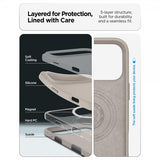 Spigen iPhone 17 Pro Deksel Silicone Fit MagFit Stone