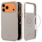 Spigen iPhone 17 Pro Deksel Silicone Fit MagFit Stone