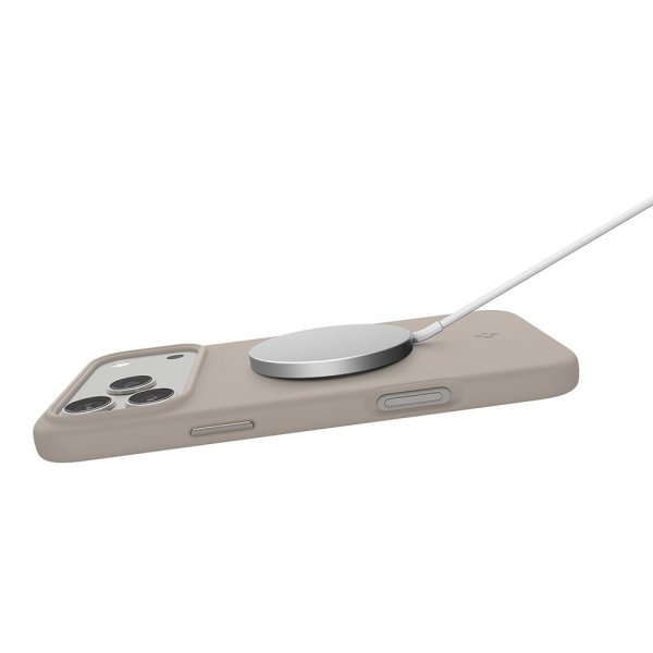 Spigen iPhone 17 Pro Deksel Silicone Fit MagFit Stone