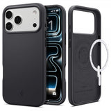 Spigen iPhone 17 Pro Deksel Silicone Fit MagFit Svart