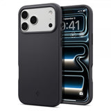 Spigen iPhone 17 Pro Deksel Silicone Fit MagFit Svart