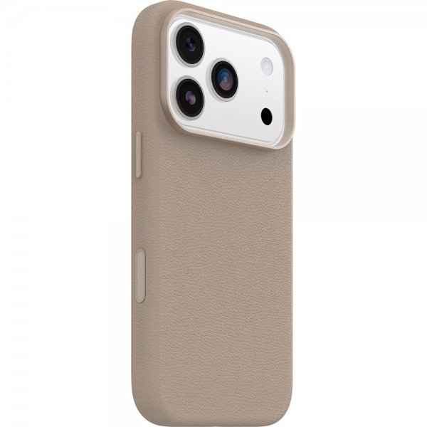 Otterbox iPhone 17 Pro Deksel Symmetry Cactus Leather MagSafe Grey Comfort