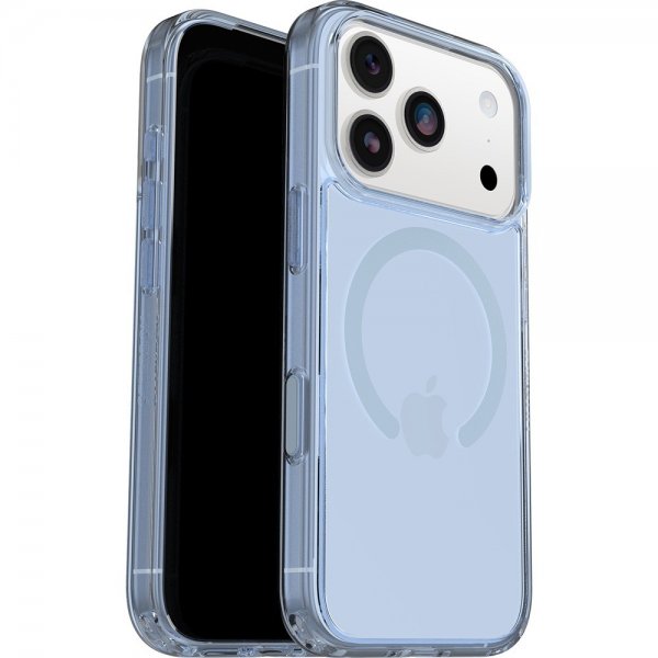 Otterbox iPhone 17 Pro Deksel Symmetry Clear MagSafe Blue Bliss