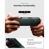 Spigen iPhone 17 Pro Deksel Thin Fit MagFit Abyss Green