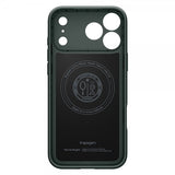 Spigen iPhone 17 Pro Deksel Thin Fit MagFit Abyss Green