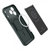 Spigen iPhone 17 Pro Deksel Thin Fit MagFit Abyss Green