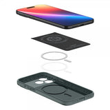 Spigen iPhone 17 Pro Deksel Thin Fit MagFit Abyss Green