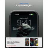 Spigen iPhone 17 Pro Deksel Tough Armor T MagFit Gunmetal