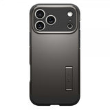 Spigen iPhone 17 Pro Deksel Tough Armor T MagFit Gunmetal