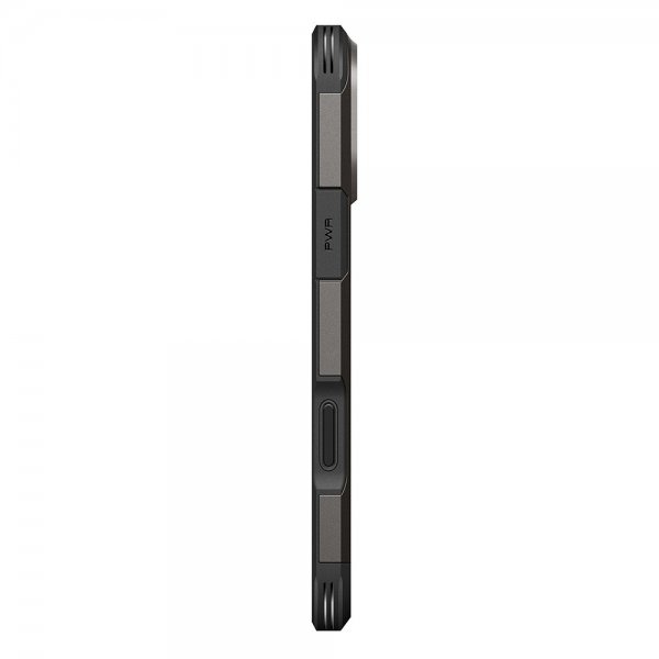 Spigen iPhone 17 Pro Deksel Tough Armor T MagFit Gunmetal