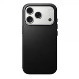 Nomad iPhone 17 Pro Deksel Traditional Leather Case Svart