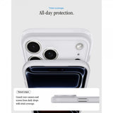 Spigen iPhone 17 Pro Deksel Ultra Hybrid Classic MagFit Sølv