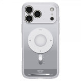 Spigen iPhone 17 Pro Deksel Ultra Hybrid Classic MagFit Sølv