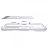 Spigen iPhone 17 Pro Deksel Ultra Hybrid Classic MagFit Sølv