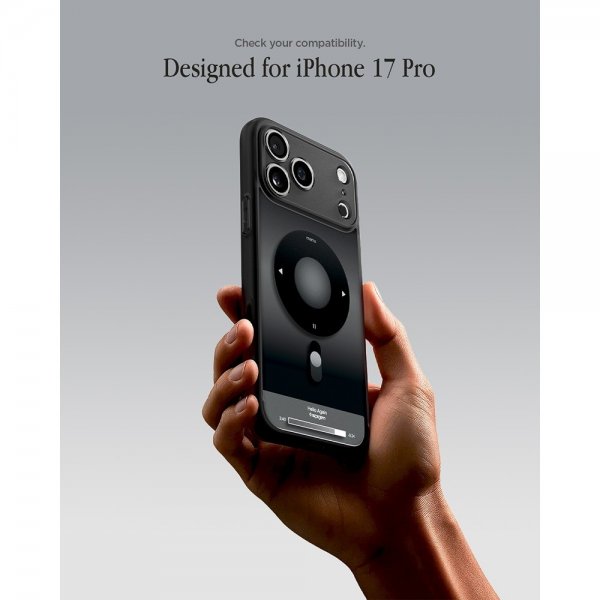 Spigen iPhone 17 Pro Deksel Ultra Hybrid Classic MagFit Svart
