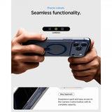 Spigen iPhone 17 Pro Deksel Ultra Hybrid MagFit Clear Deep Blue