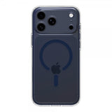 Spigen iPhone 17 Pro Deksel Ultra Hybrid MagFit Clear Deep Blue