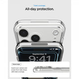 Spigen iPhone 17 Pro Deksel Ultra Hybrid MagFit Clear Gold