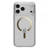 Spigen iPhone 17 Pro Deksel Ultra Hybrid MagFit Clear Gold