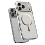 Spigen iPhone 17 Pro Deksel Ultra Hybrid MagFit Clear Gold