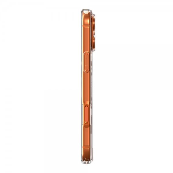 Spigen iPhone 17 Pro Deksel Ultra Hybrid MagFit Clear Orange