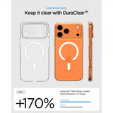 Spigen iPhone 17 Pro Deksel Ultra Hybrid MagFit Clear White