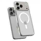 Spigen iPhone 17 Pro Deksel Ultra Hybrid MagFit Clear White