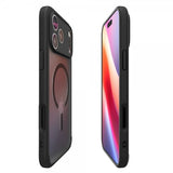 Spigen iPhone 17 Pro Deksel Ultra Hybrid MagFit Frost Black
