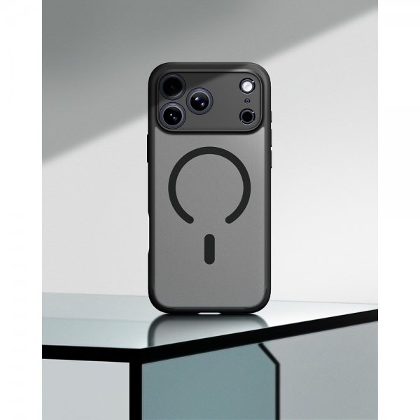 Spigen iPhone 17 Pro Deksel Ultra Hybrid MagFit Frost Black