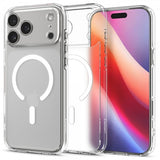 Spigen iPhone 17 Pro Deksel Ultra Hybrid MagFit Frost White