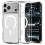Spigen iPhone 17 Pro Deksel Ultra Hybrid MagFit Frost White
