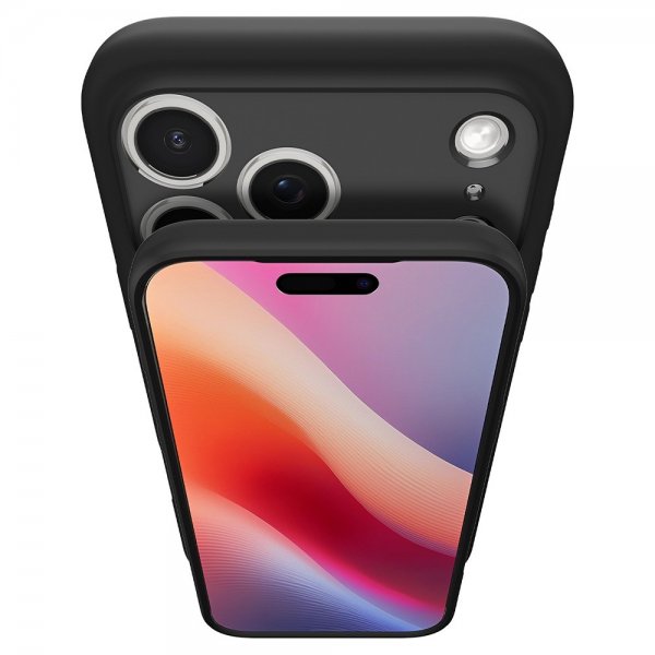 Spigen iPhone 17 Pro Deksel Ultra Hybrid Matte Black