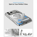 Spigen iPhone 17 Pro Deksel Ultra Hybrid S MagFit Clear White