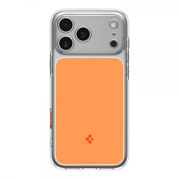 Spigen iPhone 17 Pro Deksel Ultra Hybrid T MagFit Glossy Orange